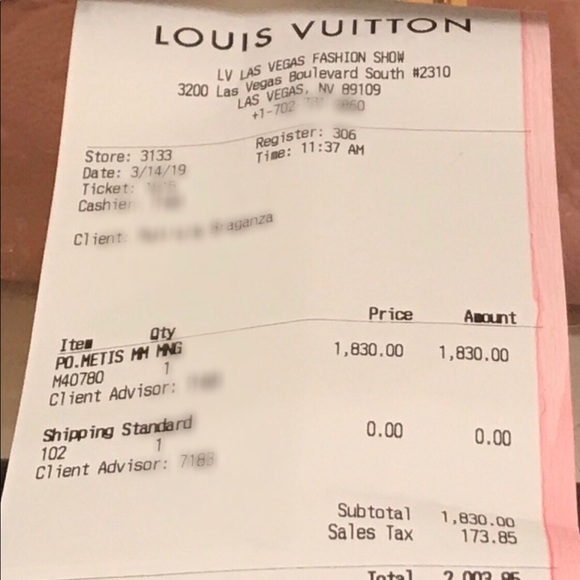 ***SOLD***Louis Vuitton Pochette Metis - Picture 7 of 8